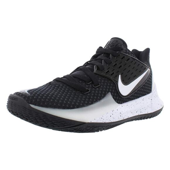 Nike Kyrie Low 2 Mens Basketball Shoes Black/White-White Size 9.5 M